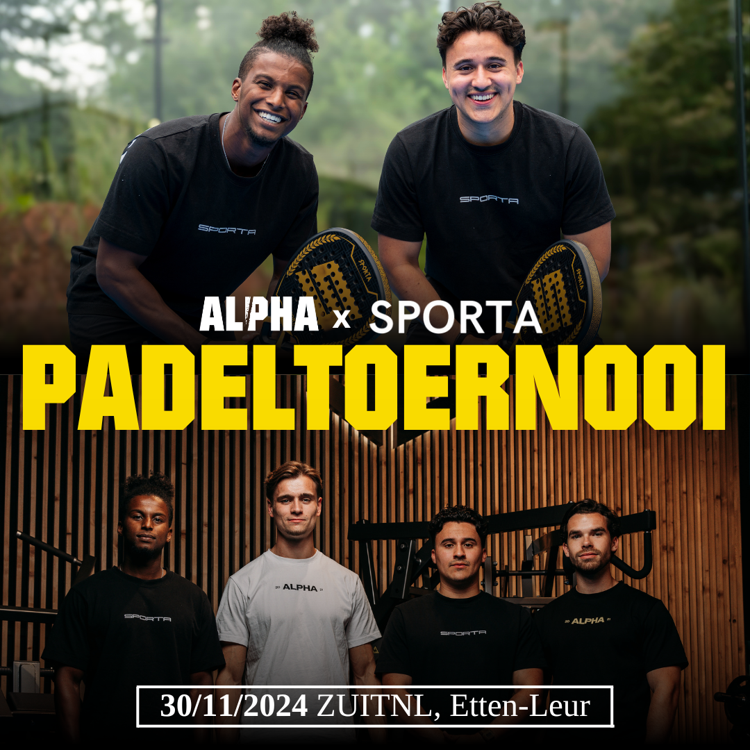 Padeltoernooi ALPHA x SPORTA